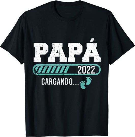 Discover T-Shirt Prévision 2022 Homem pai 2022 Práticas Divertidas Futuro Novato, Anúncios De Gravidez