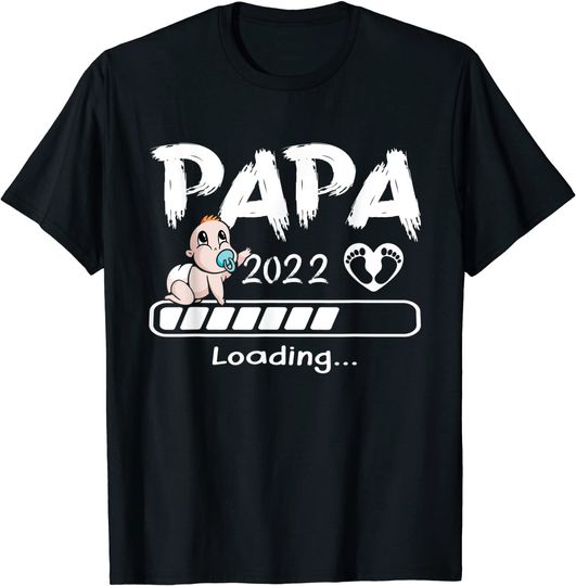 Discover Hombre Papa Loading 2022 T-Shirt Camiseta Mangas Curtas Cenoura Unissex T-Shirt Camiseta Mangas Curtas Prévision 2022