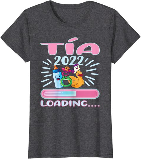 Discover Tia 2022 Carregando Unissex T-Shirt Mangas Curtas Prévision 2022