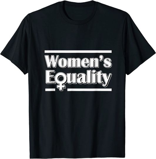 Discover T-shirt Camiseta Manga Curta Feminista Design De Igualdade Para Mulheres - Dia Da Igualdade