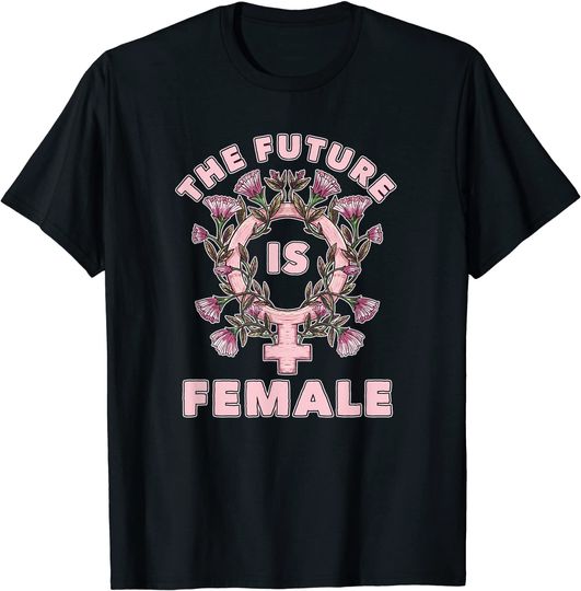 T-shirt Camiseta Manga Curta Feminista Feminista Direitos da Mulher a Igualdade de Género Feminismo