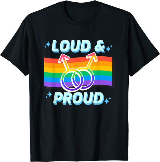 Discover Orgullo Gay T-Shirt Camiseta Mangas Curtas Bandeira Gay