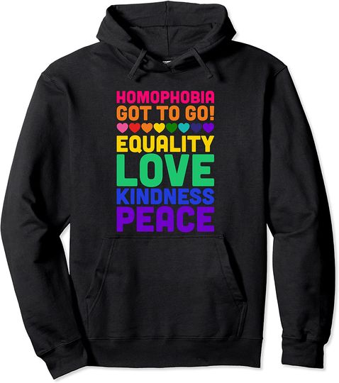 Discover Hoodie Sweater Com Capuz  Bandeira Gay