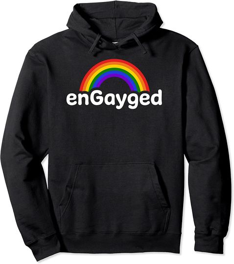 Discover Hoodie Sweater Com Capuz  Bandeira Gay - Suporte para LGBTQ