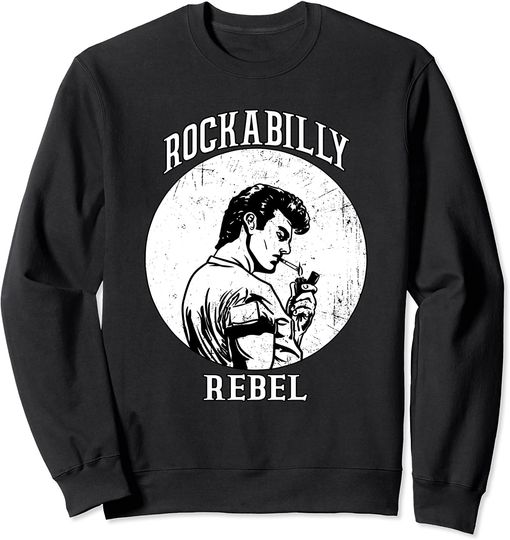 Discover Suéter Sweatshirt Rockabilly Rebel 70