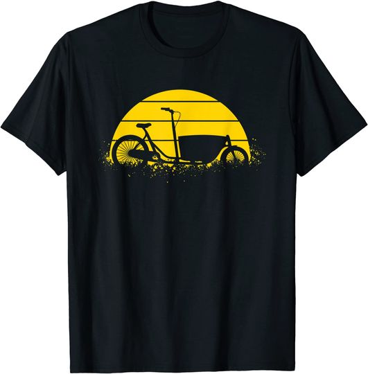 Discover T-shirt Camiseta Manga Curta Envio Grátis Bicicleta de Carga Motorista