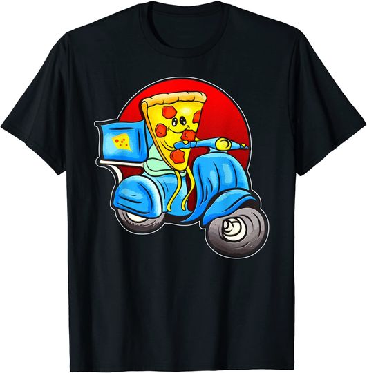 Discover T-shirt Camiseta Manga Curta Envio Grátis Pizza