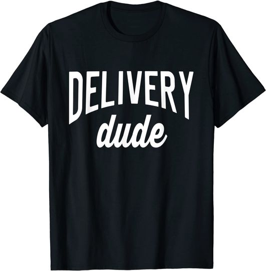 Discover T-shirt Camiseta Manga Curta Envio Grátis Motorista De Entrega Dude