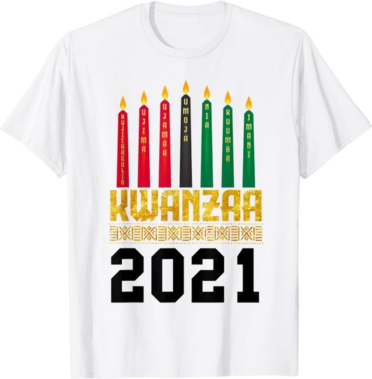 Discover Kwanzaa 2021 | T-shirt de Comeração Unissexo
