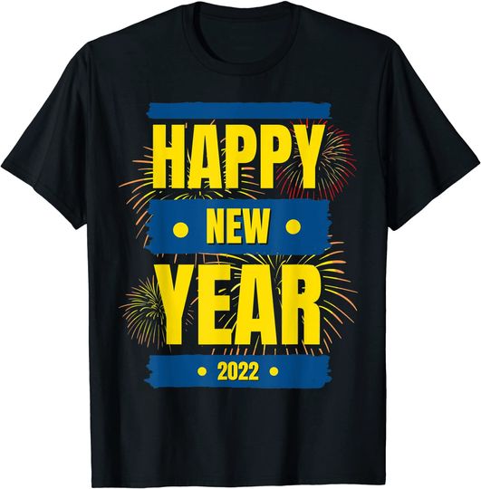 Discover Nochevieja suministros para fiestas fuegos artificiales 2022 Feliz año nuevo Camiseta