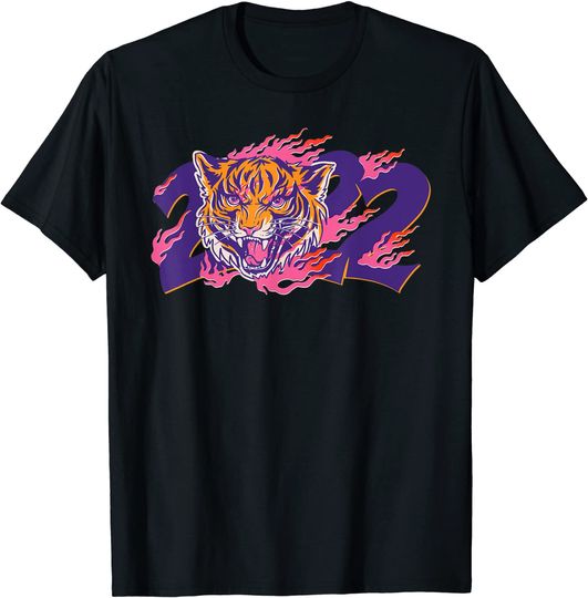 Discover T-Shirt Camiseta Manga Curta Homem Mulher Criança Ano de Tigre 2022