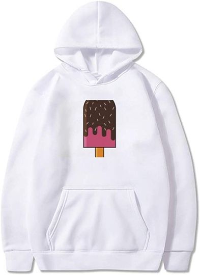 Discover Hoodie Sweatshirt com Capuz Dia Nacional do Gelado de Chocolate