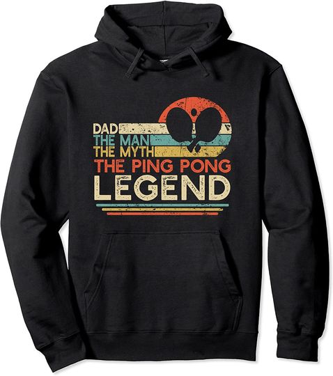 Discover Hoodie Sweater Com Capuz Ping Pong Vintage