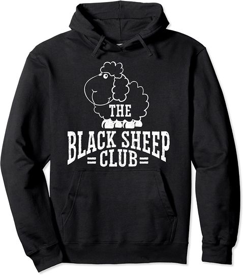 Discover Hoodie Unissexo The Black Sheep Ovelha Negra de Família