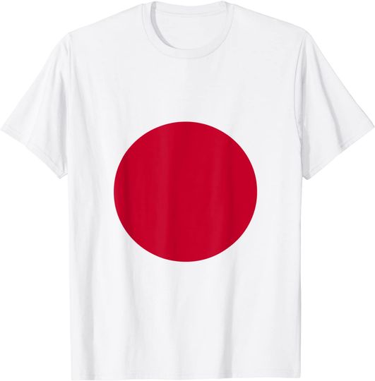 Discover Japón Círculo de Sol T-Shirt Bandeira Do Japão