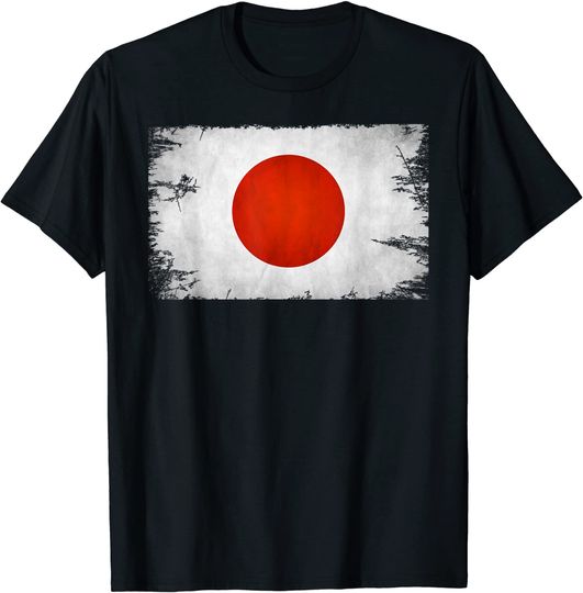 Discover T-Shirt Bandeira Do Japão Presente Japonês