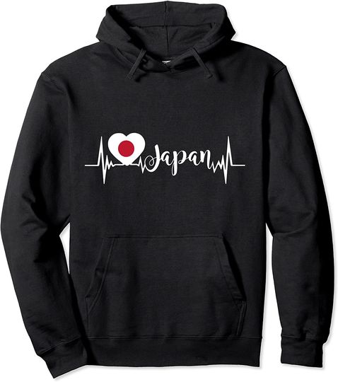Discover Hoodie Sweater Com Capuz Bandeira Do Japão Presente Amante do Japão