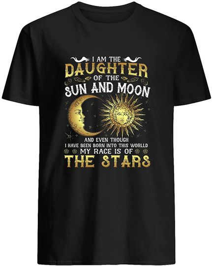 Discover T-shirt Camiseta Unissexo Lua Sol Filha da Lua