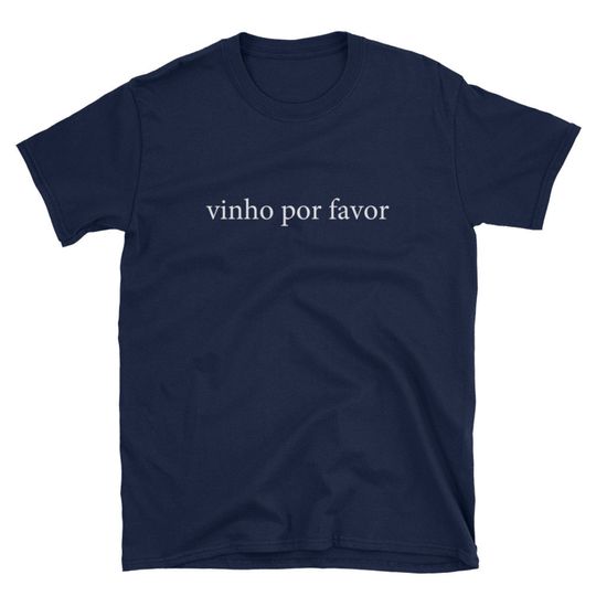 Discover T-shirt Camiseta Manga Curta Restauração da Independência Vinho Por Favor