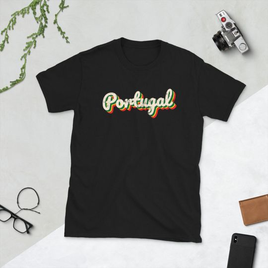 Discover T-shirt Camiseta Manga Curta Restauração da Independência Bandeira do Orgulho de Portugal