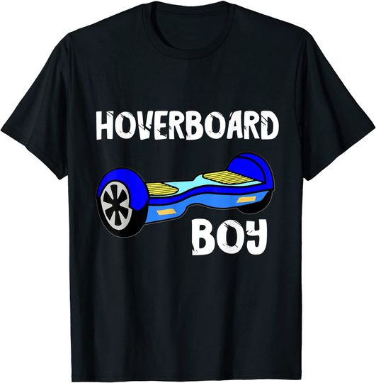 Discover T-Shirt Camiseta Manga Curta Hoverboard Niño Hover Scooter Eléctrico Equilibrio Camiseta