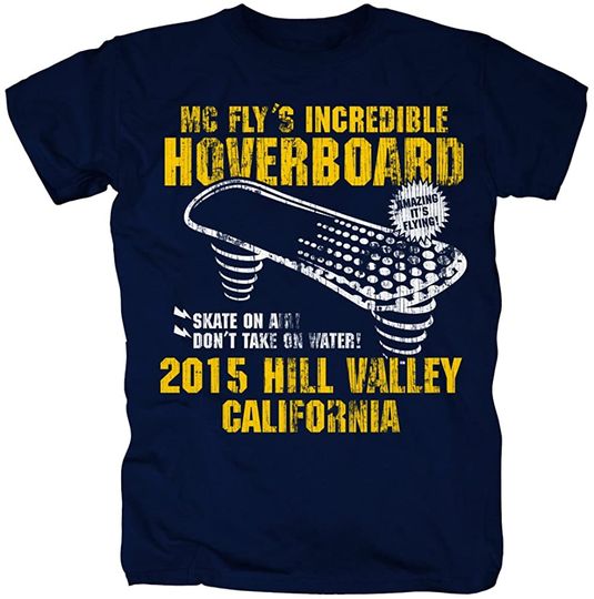 Discover Camiseta Manga Curta Hoverboard Califórnia T-shirt para Homem