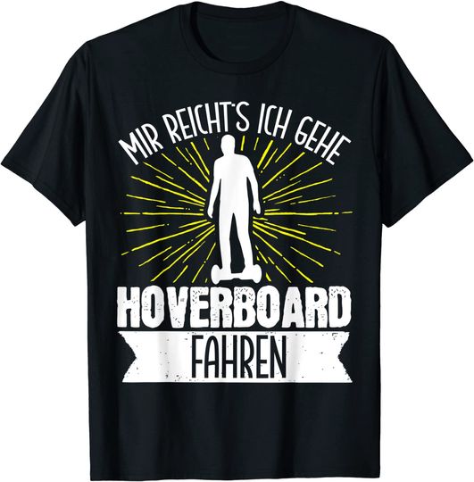 Discover T-Shirt Camiseta Manga Curta Monopatín Eléctrico Uma Roda Retro Hoverboard Camiseta