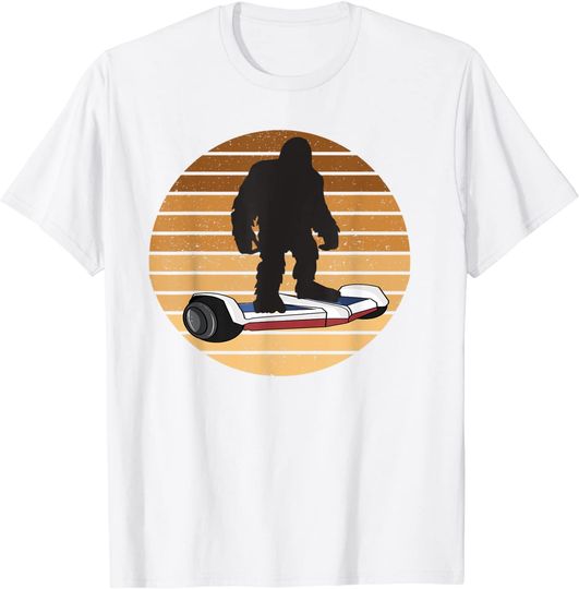 Discover T-Shirt Camiseta Manga Curta El Bigfoot Motorizado Scooter Hoverboard Sunset