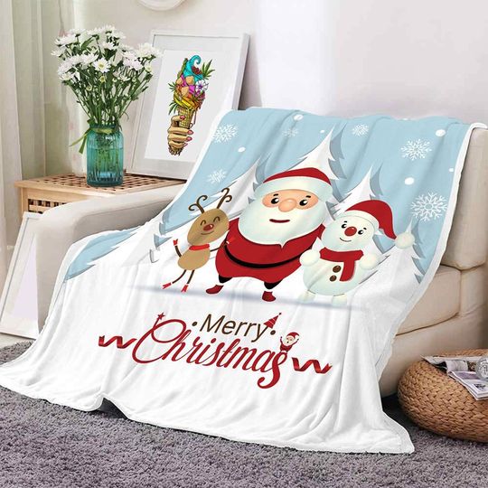 Cobertor de Natal Manta Pais-Natal