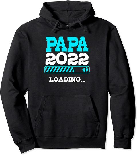 Discover Hoodie Sweater Com Capuz Provisão 2022 Papa 2022 Design De Cargo Pai Bebê Nascimento