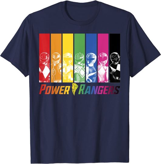 Discover T-shirt Masculino Feminino Power Rangers