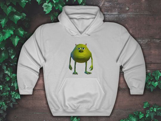 Discover Hoodie Sweater Com Capuz Monstros E Companhia Unisex