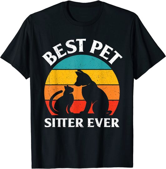 Discover T-shirt Menhor Pet Sitter Ever Pet Sitting Watcher