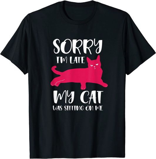 Discover T-Shirt Pet Sitting Gato