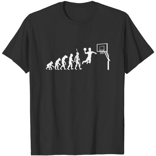 Discover T-shirt Unissexo Evolução de Basquetebol