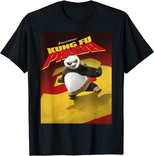 Discover Kung Fu Panda 3 Po Partrait Movie Poster T-shirt