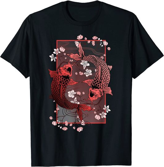 Discover Peixe Japonesa Otaku Koi Carp Nishikigoi | T-shirt Unissexo