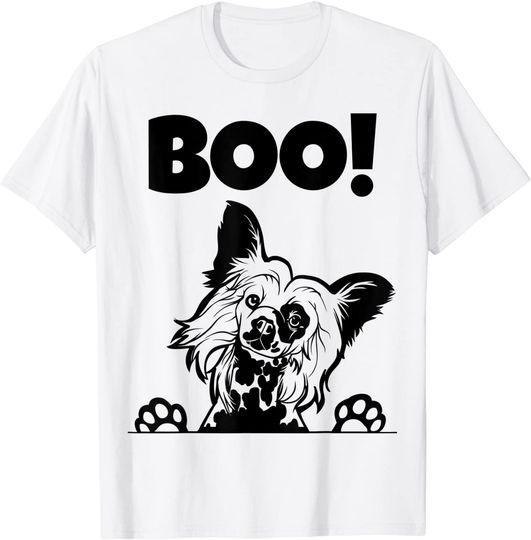 Discover Cão de Crista Chinês Boo! | T-shirt Unissexo