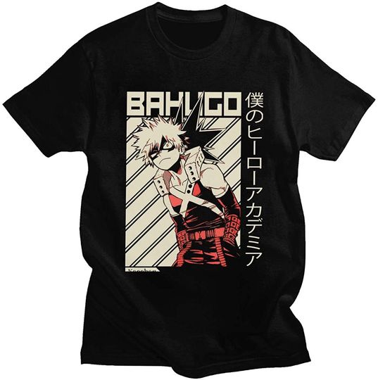 Discover T-Shirt Camiseta Manga Curta Bokugo Boku No Hero Academia