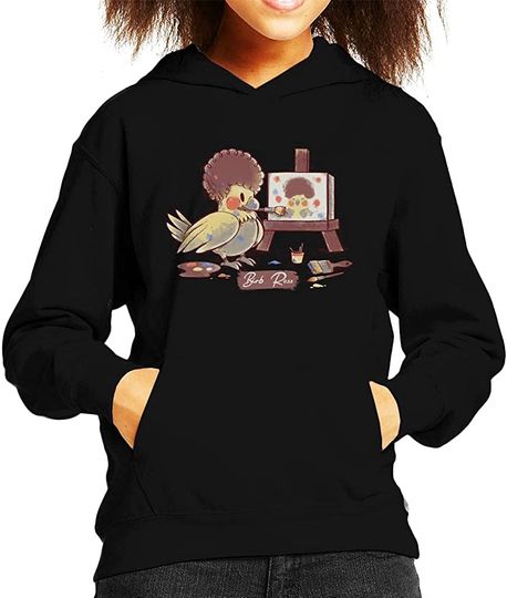 Discover Hoodie Sweater Com Capuz Bob Ross Birb Ross The Cockatiel