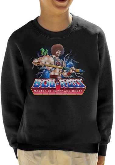 Discover Suéter Sweatshirt Bob Ross Bob Ross Master of Happy Accidents