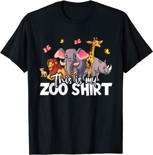Discover This Is My Zoo Shirt | T-shirt Engraçada Jardim Zoológico