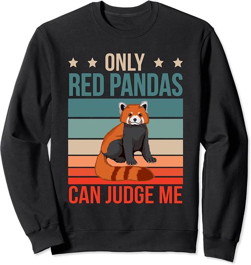 Discover Suéter Sweatshirt Os Pandas Vermelhos Podem Julgar O Panda Vermelho