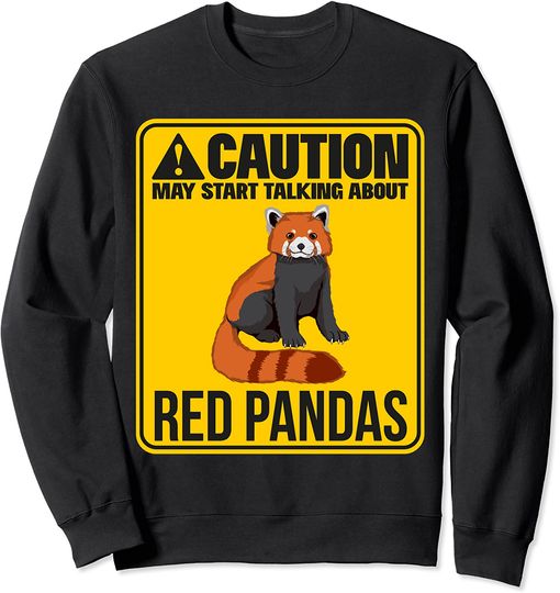 Discover Suéter Sweatshirt Pode Falar Sobre O Panda Vermelho