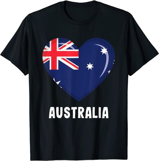 Discover Australia Bandeira T-Shirt Para Homem E Mulher Criança