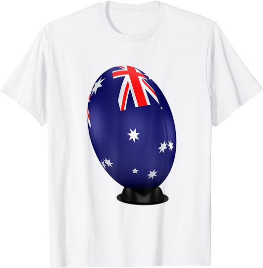Discover Australia Rugby T-Shirt Bandeira Australia Para Homem E Mulher Criança