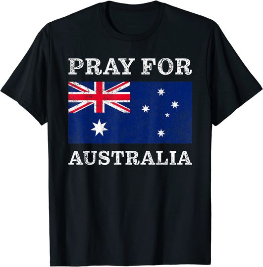 Discover Orar por Australia – T-shirt Bandeira Australia Para Homem E Mulher