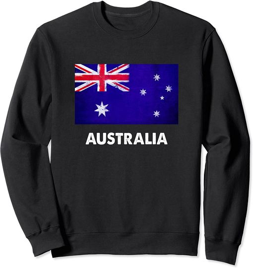 Discover Suéter Sweatshirt Bandeira Australia
