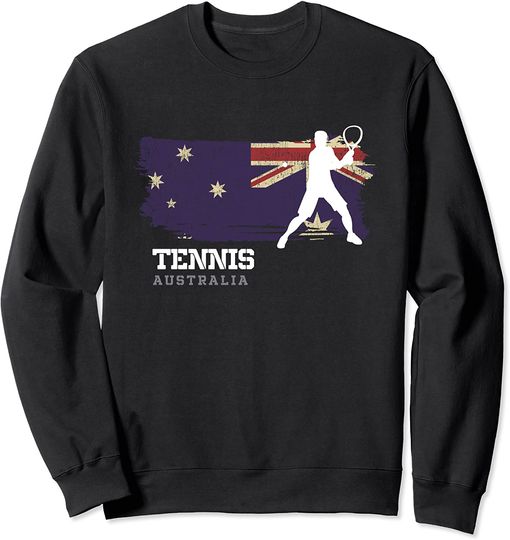 Discover Tenis Australia Bandera Equipo Suéter