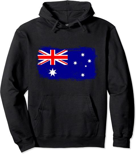 Discover Hoodie Unissexo Sweater Com Capuz Bandeira Nacional de Australia